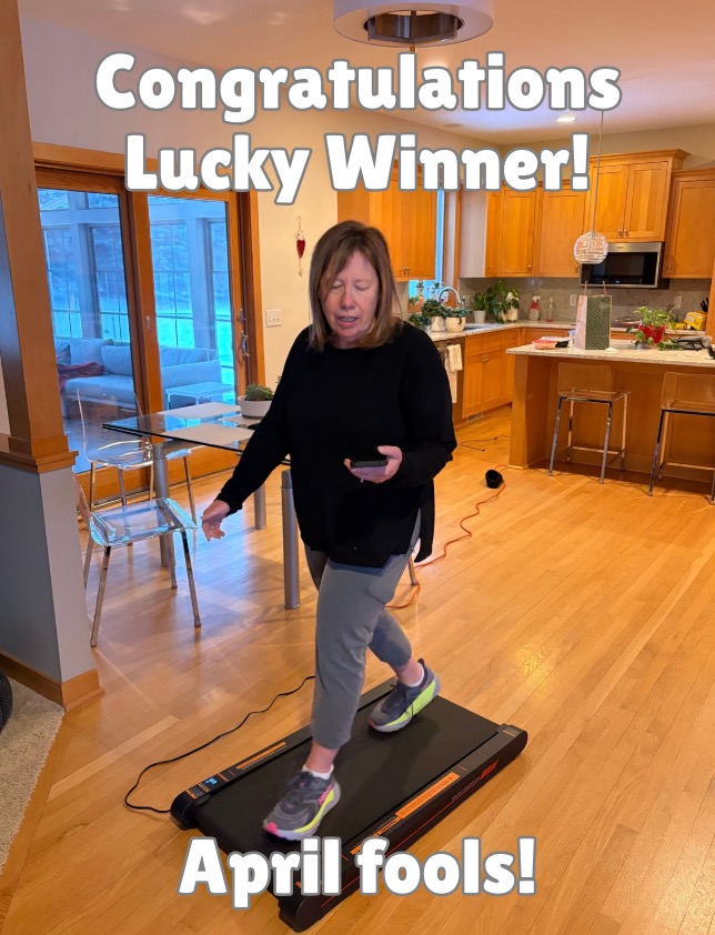 Our lucky winner — congratulations!